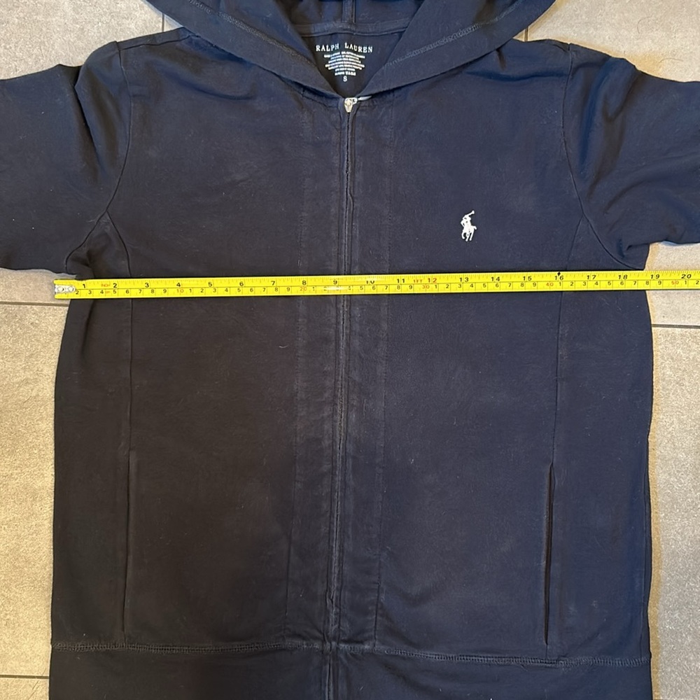 Ralph Lauren Black , Front Zip Hoodie/ Sweatshirt - Picture 3 of 6